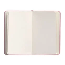 CUADERNO CON GOMILLA ANTARTIK NOTES TAPA DURA A6 HOJAS LISAS ROSA PASTEL 100 HOJAS 80 GR FSC