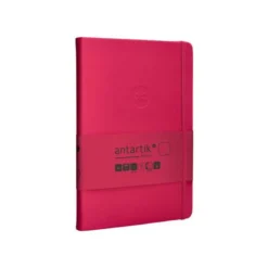 CUADERNO CON GOMILLA ANTARTIK NOTES TAPA DURA A5 HOJAS LISAS BURDEOS 100 HOJAS 80 GR FSC