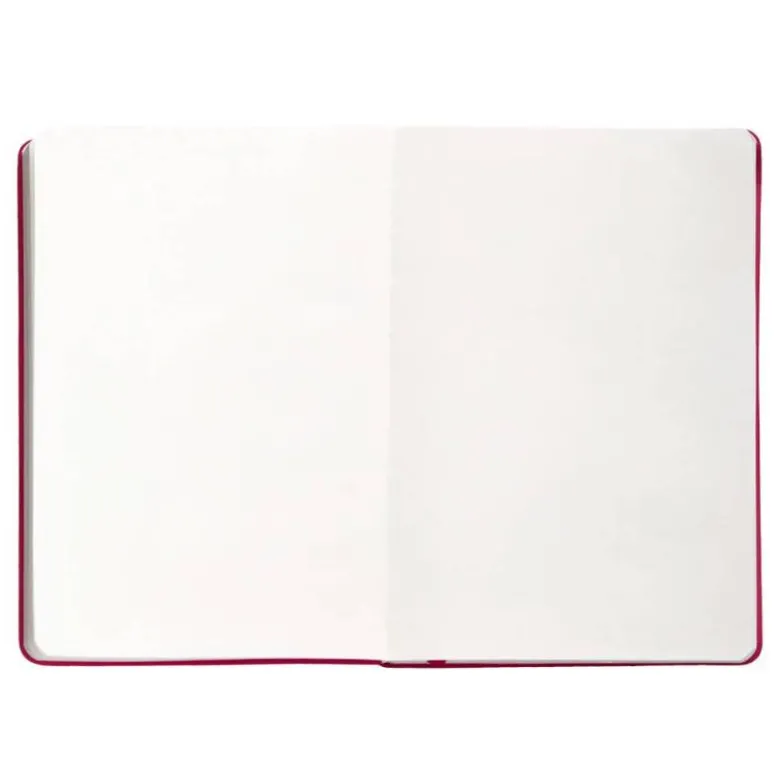 CUADERNO CON GOMILLA ANTARTIK NOTES TAPA DURA A5 HOJAS LISAS BURDEOS 100 HOJAS 80 GR FSC