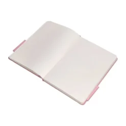CUADERNO CON GOMILLA ANTARTIK NOTES TAPA DURA A4 HOJAS PUNTOS ROSA PASTEL 100 HOJAS 80 GR FSC