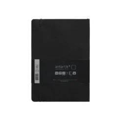 CUADERNO CON GOMILLA ANTARTIK NOTES TAPA BLANDA A5 HOJAS PUNTOS NEGRO 80 HOJAS 80 GR FSC