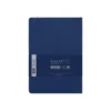 CUADERNO CON GOMILLA ANTARTIK NOTES TAPA BLANDA A5 HOJAS RAYAS AZUL MARINO 80 HOJAS 80 GR FSC