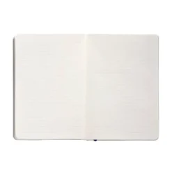 CUADERNO CON GOMILLA ANTARTIK NOTES TAPA BLANDA A5 HOJAS RAYAS AZUL MARINO 80 HOJAS 80 GR FSC