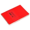 CUADERNO CON GOMILLA ANTARTIK NOTES TAPA BLANDA A5 HOJAS PUNTOS ROJO 80 HOJAS 80 GR FSC