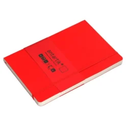 CUADERNO CON GOMILLA ANTARTIK NOTES TAPA BLANDA A5 HOJAS PUNTOS ROJO 80 HOJAS 80 GR FSC
