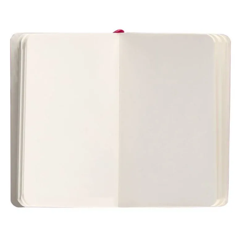 CUADERNO CON GOMILLA ANTARTIK NOTES TAPA BLANDA A6 HOJAS LISAS BURDEOS 100 HOJAS 80 GR FSC