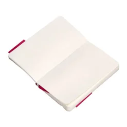 CUADERNO CON GOMILLA ANTARTIK NOTES TAPA BLANDA A6 HOJAS LISAS BURDEOS 100 HOJAS 80 GR FSC