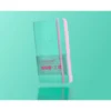 CUADERNO CON GOMILLA ANTARTIK NOTES TAPA BLANDA A6 HOJAS LISAS ROSA Y TURQUESA 100 HOJAS 80 GR FSC