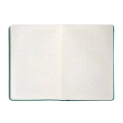 CUADERNO CON GOMILLA ANTARTIK NOTES TAPA DURA A4 HOJAS CUADRICULA VERDE AGUAMARINA 100 HOJAS 80 GR