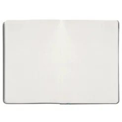 CUADERNO CON GOMILLA ANTARTIK NOTES TAPA DURA A5 HOJAS PUNTOS GRIS Y TURQUESA 100 HOJAS 80 GR FSC