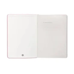 CUADERNO CON GOMILLA ANTARTIK NOTES TAPA DURA A4 HOJAS LISAS ROSA PASTEL 100 HOJAS 80 GR FSC