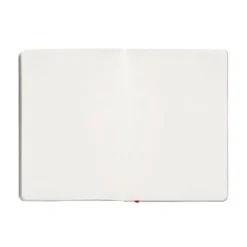 CUADERNO CON GOMILLA ANTARTIK NOTES TAPA BLANDA A5 HOJAS PUNTOS NEGRO Y ROJO 80 HOJAS 80 GR FSC