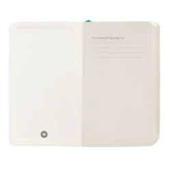 CUADERNO CON GOMILLA ANTARTIK NOTES TAPA BLANDA A6 RAYAS TURQUESA 100 HOJAS 80 GR FSC