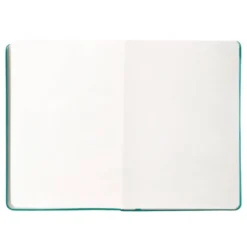 CUADERNO CON GOMILLA ANTARTIK NOTES TAPA DURA A5 HOJAS LISAS TURQUESA 100 HOJAS 80 GR FSC