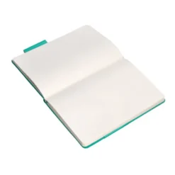 CUADERNO CON GOMILLA ANTARTIK NOTES TAPA DURA A5 HOJAS LISAS TURQUESA 100 HOJAS 80 GR FSC