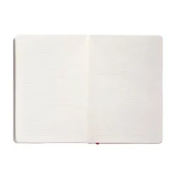 CUADERNO CON GOMILLA ANTARTIK NOTES TAPA BLANDA A5 HOJAS RAYAS BURDEOS 80 HOJAS 80 GR FSC
