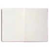CUADERNO CON GOMILLA ANTARTIK NOTES TAPA DURA A5 HOJAS RAYAS ROSA PASTEL 100 HOJAS 80 GR FSC