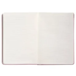 CUADERNO CON GOMILLA ANTARTIK NOTES TAPA DURA A5 HOJAS RAYAS ROSA PASTEL 100 HOJAS 80 GR FSC