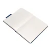 CUADERNO CON GOMILLA ANTARTIK NOTES TAPA DURA A4 HOJAS RAYAS AZUL MARINO 100 HOJAS 80 GR FSC