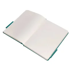 CUADERNO CON GOMILLA ANTARTIK NOTES TAPA DURA A5 HOJAS PUNTOS VERDE AGUAMARINA 100 HOJAS 80 GR FSC