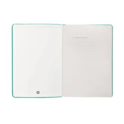 CUADERNO CON GOMILLA ANTARTIK NOTES TAPA DURA A4 HOJAS LISAS TURQUESA 100 HOJAS 80 GR FSC