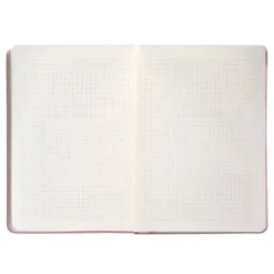 CUADERNO CON GOMILLA ANTARTIK NOTES TAPA DURA A5 HOJAS CUADRICULA ROSA PASTEL 100 HOJAS 80 GR FSC