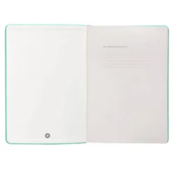 CUADERNO CON GOMILLA ANTARTIK NOTES TAPA DURA A5 HOJAS CUADRICULA ROSA Y TURQUESA 100 HOJAS 80 GR FSC