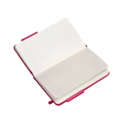 CUADERNO CON GOMILLA ANTARTIK NOTES TAPA DURA A6 HOJAS RAYAS BURDEOS 100 HOJAS 80 GR FSC