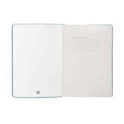 CUADERNO CON GOMILLA ANTARTIK NOTES TAPA DURA A4 HOJAS PUNTOS AZUL CLARO 100 HOJAS 80 GR FSC