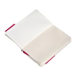 CUADERNO CON GOMILLA ANTARTIK NOTES TAPA BLANDA A6 CUADRICULA BURDEOS 100 HOJAS 80 GR FSC