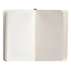 CUADERNO CON GOMILLA ANTARTIK NOTES TAPA BLANDA A6 CUADRICULA BURDEOS 100 HOJAS 80 GR FSC