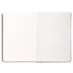 CUADERNO CON GOMILLA ANTARTIK NOTES TAPA DURA A5 HOJAS LISAS ROSA PASTEL 100 HOJAS 80 GR FSC