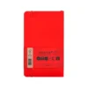 CUADERNO CON GOMILLA ANTARTIK NOTES TAPA BLANDA A6 RAYAS ROJO 100 HOJAS 80 GR FSC