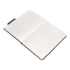 CUADERNO CON GOMILLA ANTARTIK NOTES TAPA DURA A5 HOJAS RAYAS AZUL MARINO 100 HOJAS 80 GR FSC