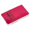 CUADERNO CON GOMILLA ANTARTIK NOTES TAPA BLANDA A6 RAYAS BURDEOS 100 HOJAS 80 GR FSC