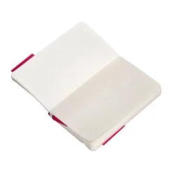 CUADERNO CON GOMILLA ANTARTIK NOTES TAPA BLANDA A6 RAYAS BURDEOS 100 HOJAS 80 GR FSC