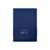 CUADERNO CON GOMILLA ANTARTIK NOTES TAPA DURA A4 HOJAS LISAS AZUL MARINO 100 HOJAS 80 GR FSC
