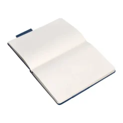 CUADERNO CON GOMILLA ANTARTIK NOTES TAPA DURA A4 HOJAS LISAS AZUL MARINO 100 HOJAS 80 GR FSC