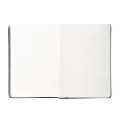 CUADERNO CON GOMILLA ANTARTIK NOTES TAPA DURA A4 HOJAS LISAS AZUL MARINO 100 HOJAS 80 GR FSC