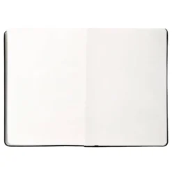 CUADERNO CON GOMILLA ANTARTIK NOTES TAPA DURA A5 HOJAS LISAS NEGRO 100 HOJAS 80 GR FSC