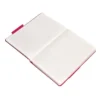CUADERNO CON GOMILLA ANTARTIK NOTES TAPA DURA A5 HOJAS CUADRICULA BURDEOS 100 HOJAS 80 GR FSC