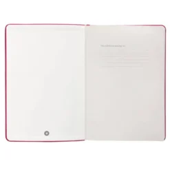 CUADERNO CON GOMILLA ANTARTIK NOTES TAPA DURA A5 HOJAS CUADRICULA BURDEOS 100 HOJAS 80 GR FSC