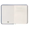 CUADERNO CON GOMILLA ANTARTIK NOTES TAPA DURA A7 HOJAS LISAS AZUL MARINO 80 HOJAS 80 GR FSC