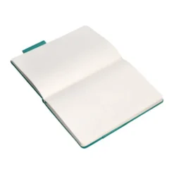 CUADERNO CON GOMILLA ANTARTIK NOTES TAPA DURA A4 HOJAS LISAS VERDE AGUAMARINA 100 HOJAS 80 GR FSC