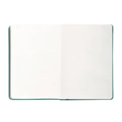 CUADERNO CON GOMILLA ANTARTIK NOTES TAPA DURA A4 HOJAS LISAS VERDE AGUAMARINA 100 HOJAS 80 GR FSC