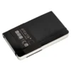 CUADERNO CON GOMILLA ANTARTIK NOTES TAPA BLANDA A6 HOJAS LISAS NEGRO 100 HOJAS 80 GR FSC