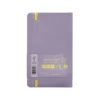 CUADERNO CON GOMILLA ANTARTIK NOTES TAPA BLANDA A6 CUADRICULA MORADO Y AMARILLO 100 HOJAS 80 GR FSC