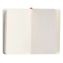 CUADERNO CON GOMILLA ANTARTIK NOTES TAPA BLANDA A6 HOJAS LISAS ROJO 100 HOJAS 80 GR FSC