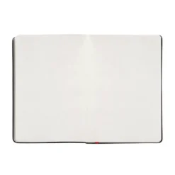CUADERNO CON GOMILLA ANTARTIK NOTES TAPA DURA A4 HOJAS PUNTOS NEGRO Y ROJO 100 HOJAS 80 GR FSC