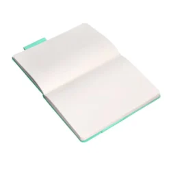 CUADERNO CON GOMILLA ANTARTIK NOTES TAPA DURA A5 HOJAS LISAS ROSA Y TURQUESA 100 HOJAS 80 GR FSC